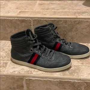 Gucci size 10 high tops